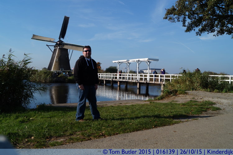 Photo ID: 016139, By a windmill, Kinderdijk, Netherlands