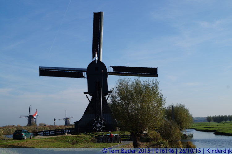 Photo ID: 016146, Museummolen Blokweer, Kinderdijk, Netherlands