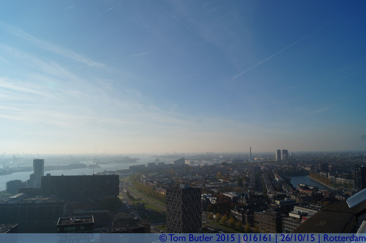 Photo ID: 016161, From the top of the EuroMast, Rotterdam, Netherlands