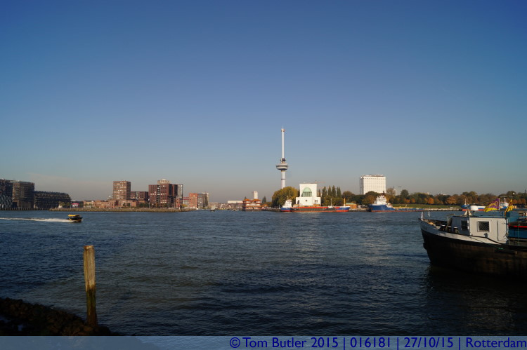 Photo ID: 016181, Looking across the Maas, Rotterdam, Netherlands