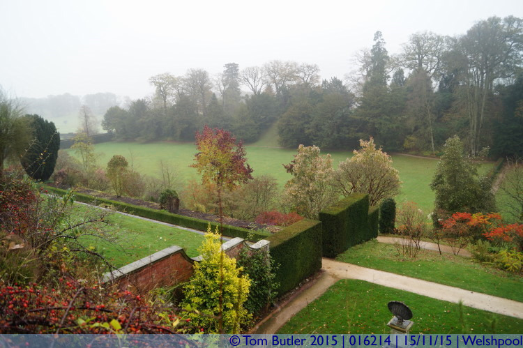 Photo ID: 016214, Looking down the terrace, Welshpool, Wales