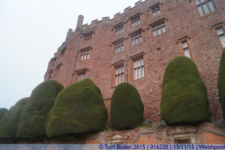 Photo ID: 016220, Looking up to the castle, Welshpool, Wales