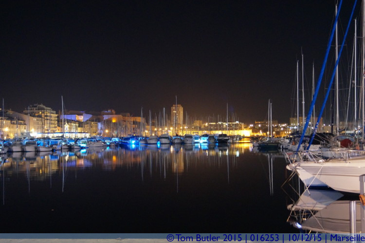Photo ID: 016253, Looking across the port, Marseille, France
