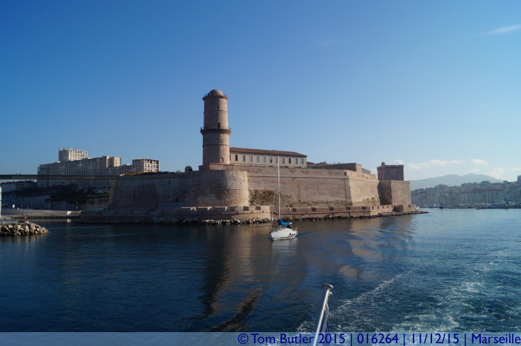 Photo ID: 016264, Passing Fort St Jean, Marseille, France