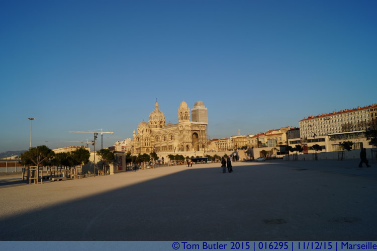 Photo ID: 016295, Cathedral from MuCEM, Marseille, France