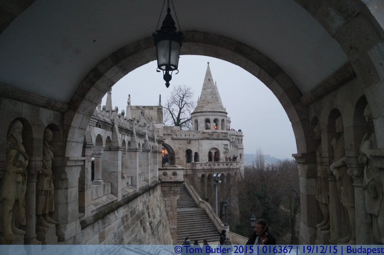 Photo ID: 016367, Looking through the entrance, Budapest, Hungary