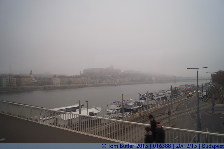 Photo ID: 016388, A fog bound castle, Budapest, Hungary