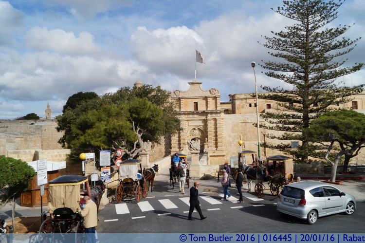 Photo ID: 016445, Entrance to Mdina, Rabat, Malta
