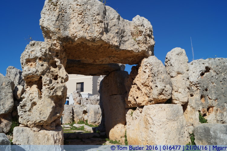 Photo ID: 016477, Temple entrance, Mgarr, Malta