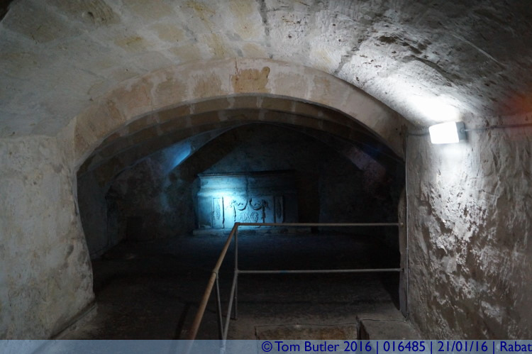 Photo ID: 016485, In the Catacombs, Rabat, Malta