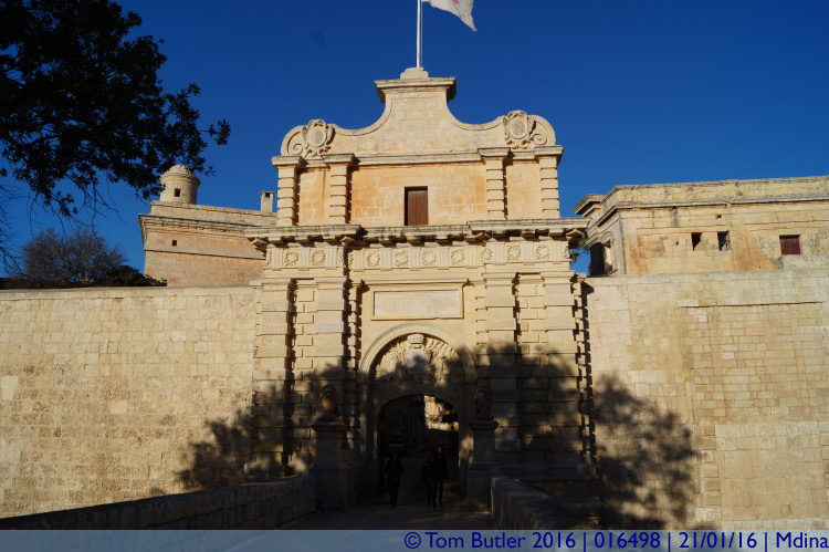 Photo ID: 016498, Main Gate, Mdina, Malta