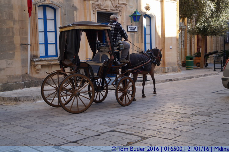Photo ID: 016500, Transport, Mdina, Malta