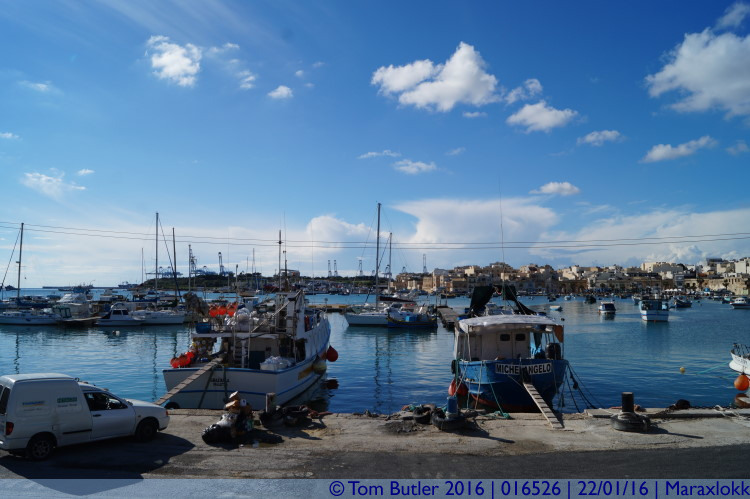Photo ID: 016526, Looking across Maraxlokk harbour, Maraxlokk, Malta