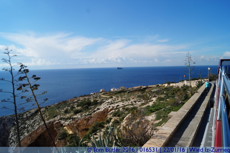 Photo ID: 016531, Approaching the Blue Grotto, Wied Iz-Zurrieq, Malta