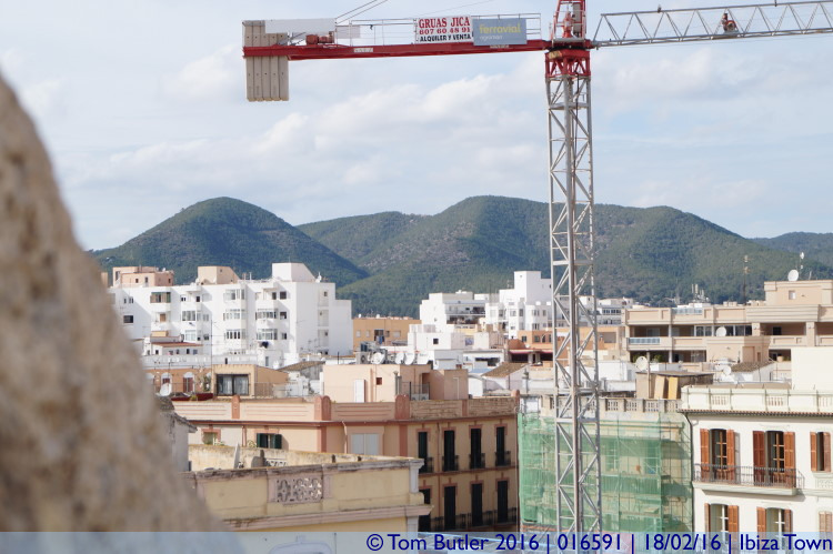 Photo ID: 016591, Hills around the town, Ibiza Town, Spain