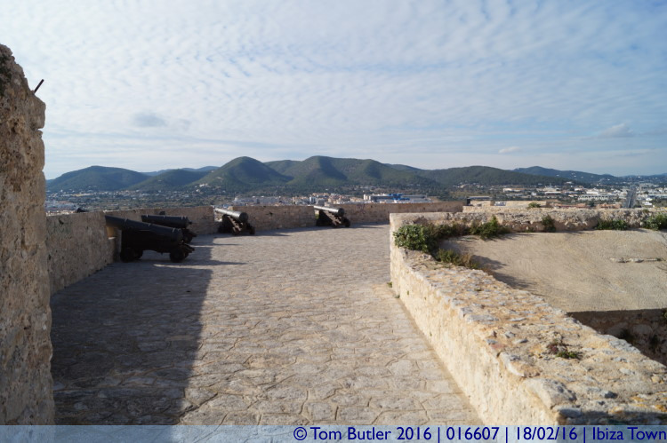 Photo ID: 016607, On the fortifications, Ibiza Town, Spain