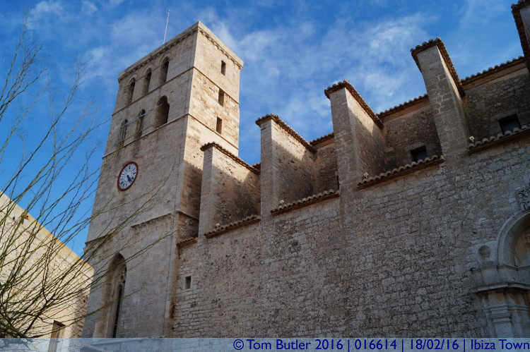 Photo ID: 016614, Cathedral, Ibiza Town, Spain
