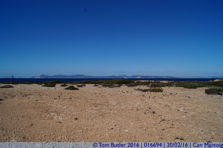Photo ID: 016694, Looking to Ibiza from Formentera, Can Marroig, Spain