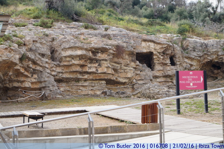 Photo ID: 016708, Burial caves, Ibiza Town, Spain