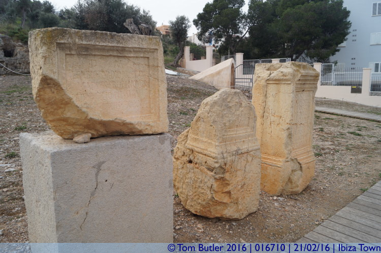 Photo ID: 016710, Roman Memorials, Ibiza Town, Spain