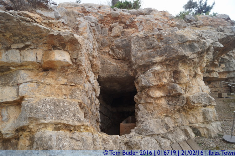 Photo ID: 016719, Burial caves, Ibiza Town, Spain