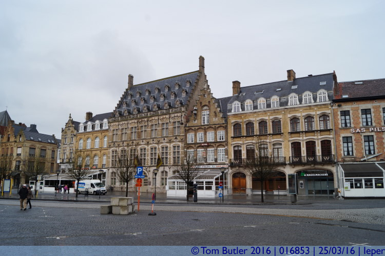 Photo ID: 016853, In the Grote Markt, Ieper, Belgium
