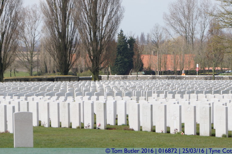Photo ID: 016872, Sea of graves, Tyne Cot, Belgium