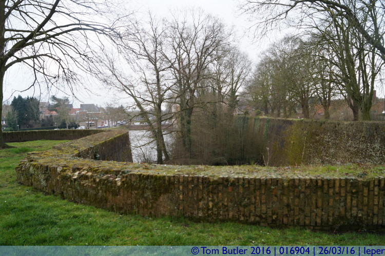 Photo ID: 016904, Fortifications, Ieper, Belgium