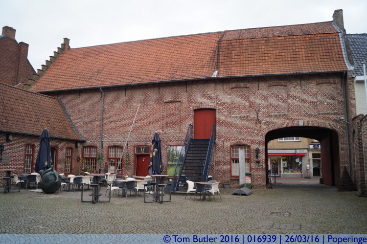 Photo ID: 016939, Outside the hop museum, Poperinge, Belgium
