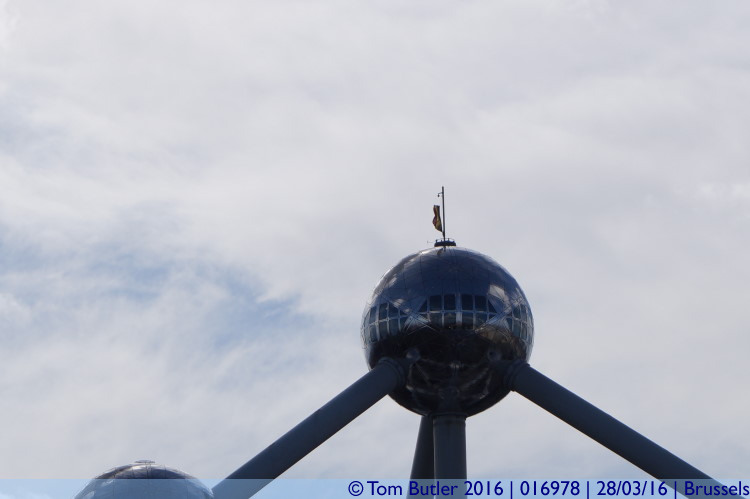 Photo ID: 016978, Flag at half mast, Brussels, Belgium