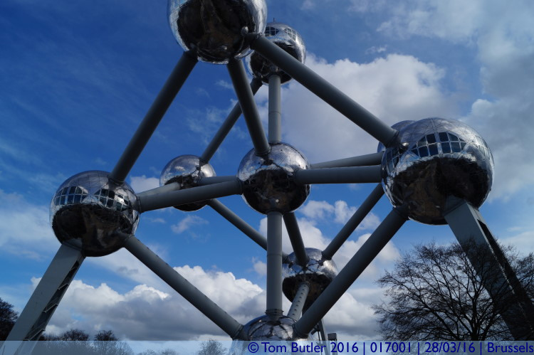 Photo ID: 017001, By the Atomium, Brussels, Belgium