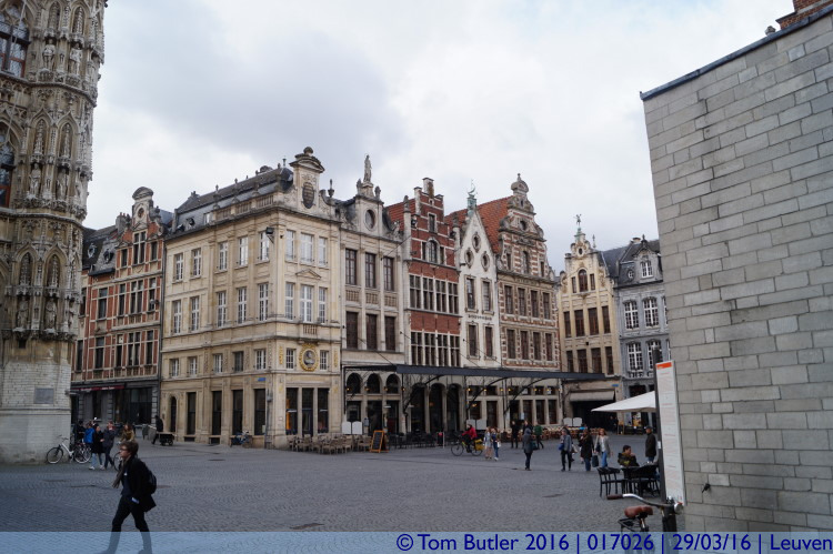 Photo ID: 017026, In the Grote Markt, Leuven, Belgium