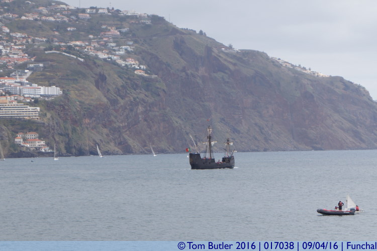 Photo ID: 017038, Not so modern sailing, Funchal, Portugal