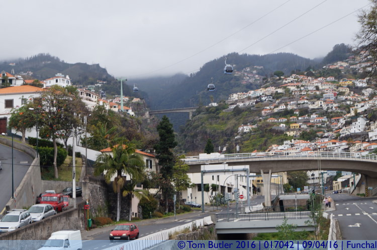Photo ID: 017042, Cable Cars, Funchal, Portugal