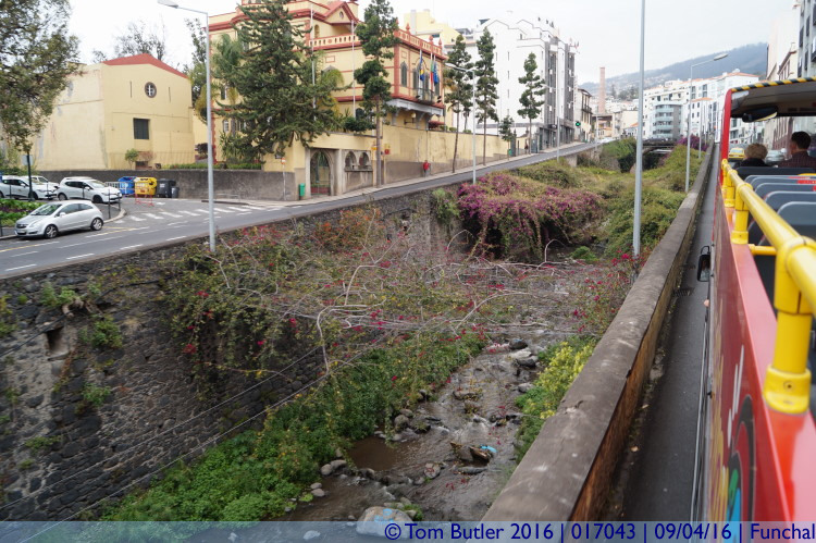 Photo ID: 017043, One of Funchal's Rivers, Funchal, Portugal
