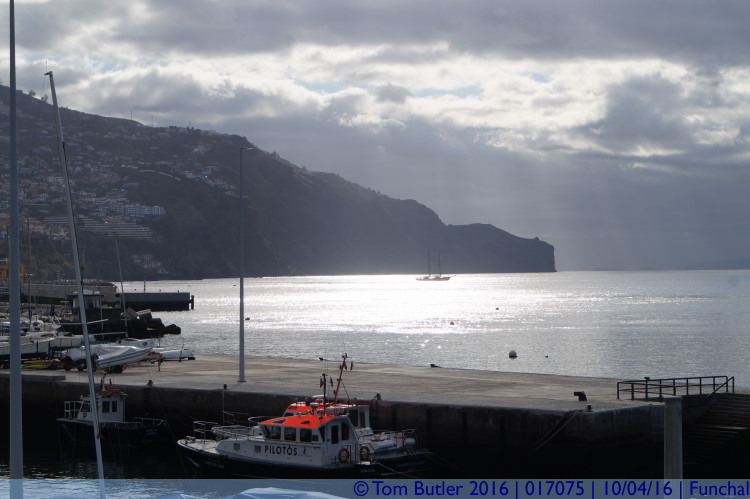 Photo ID: 017075, Sun on the headland, Funchal, Portugal