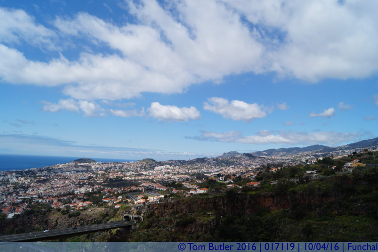 Photo ID: 017119, View from the Telefrico, Funchal, Portugal
