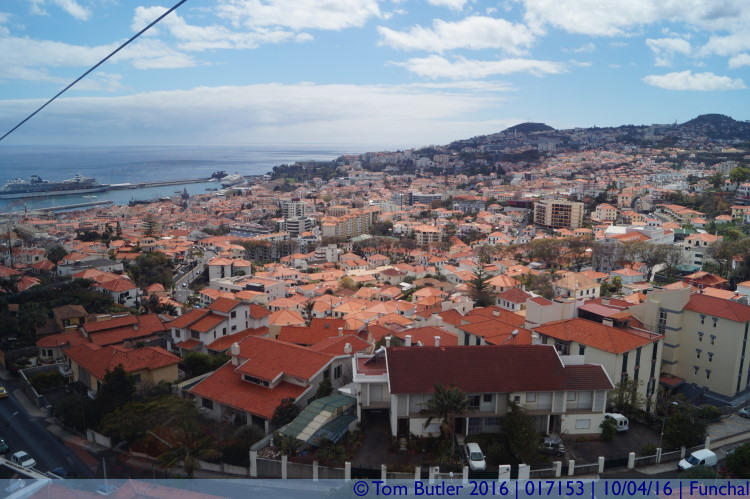 Photo ID: 017153, View over the town, Funchal, Portugal
