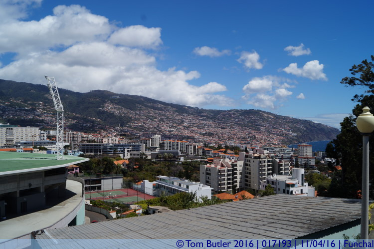 Photo ID: 017193, View from the Stadium, Funchal, Portugal