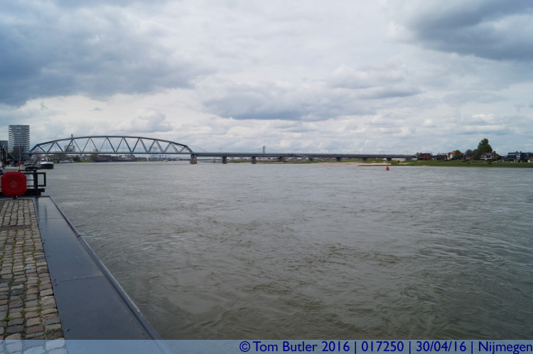 Photo ID: 017250, Waal railway bridge, Nijmegen, Netherlands