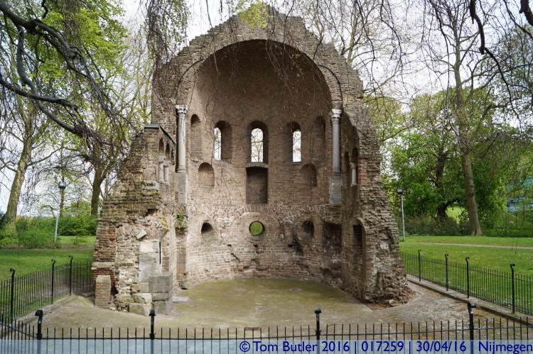 Photo ID: 017259, Fortress ruins, Nijmegen, Netherlands