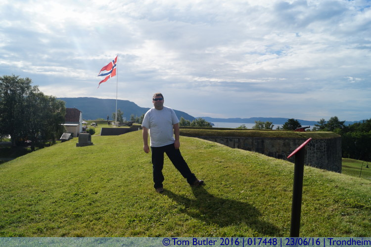 Photo ID: 017448, On the top of the fortress, Trondheim, Norway