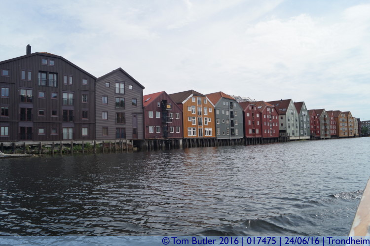 Photo ID: 017475, Heading down the Nidelva, Trondheim, Norway