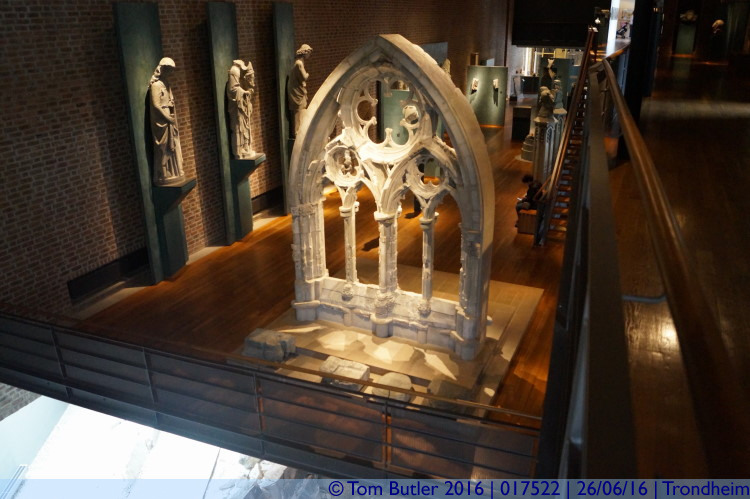 Photo ID: 017522, Cathedral remains, Trondheim, Norway