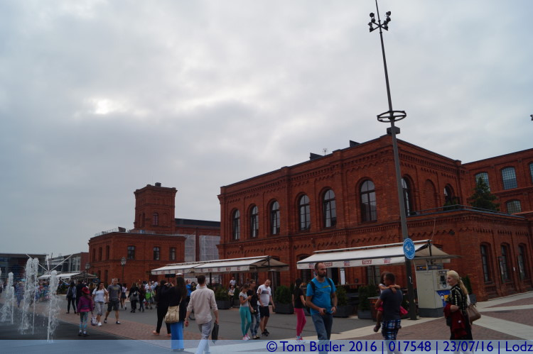 Photo ID: 017548, Former mill buildings, Lodz, Poland