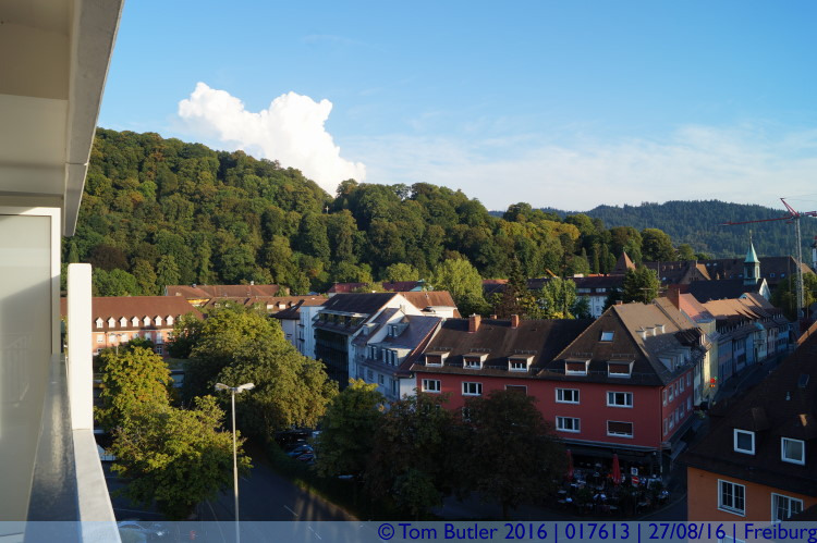 Photo ID: 017613, View from the hotel, Freiburg, Germany