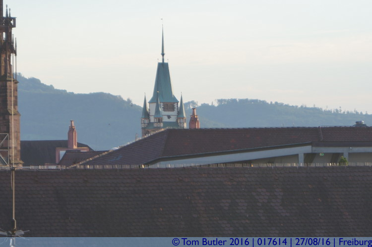 Photo ID: 017614, Martinstor in the distance, Freiburg, Germany