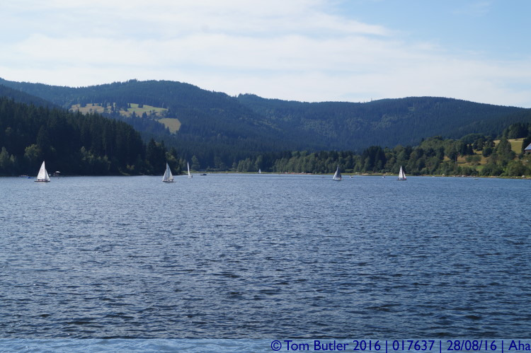 Photo ID: 017637, Looking across the lake, Aha, Germany