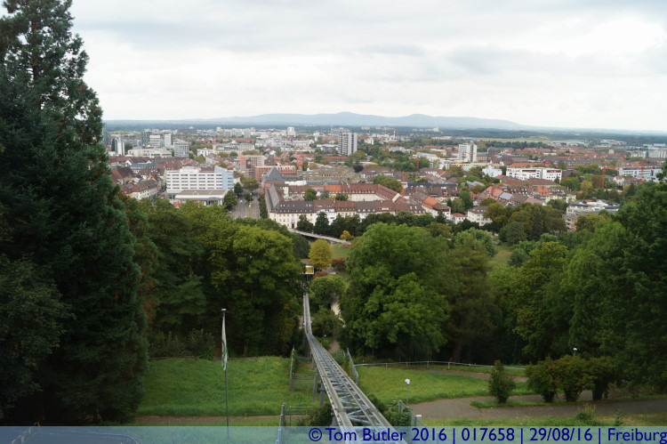 Photo ID: 017658, View from the top, Freiburg, Germany