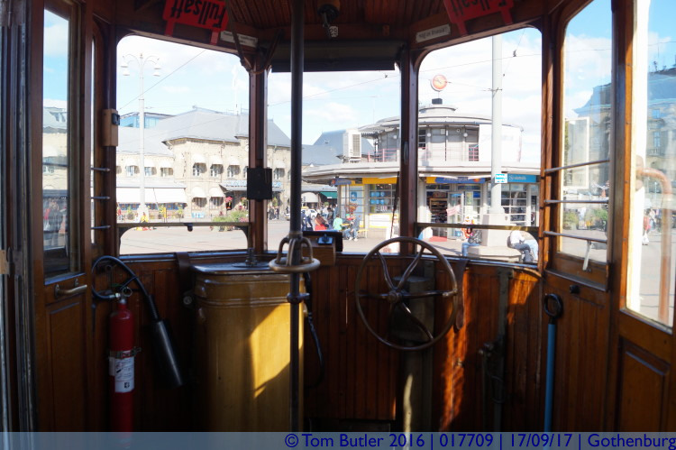 Photo ID: 017709, On-board an historic tram, Gothenburg, Sweden